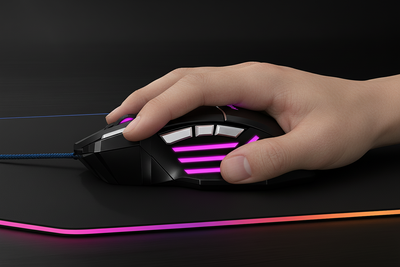 HYPERION - Ergonomic RGB Gaming Mouse by SUBZY