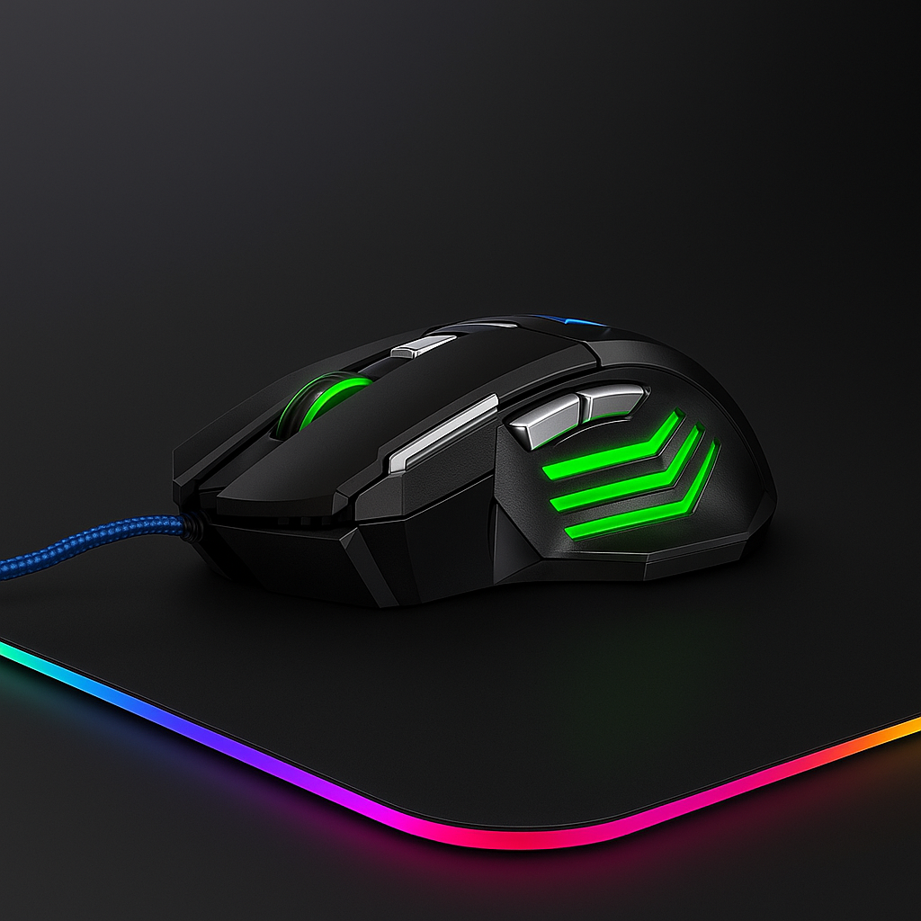HYPERION - Ergonomic RGB Gaming Mouse by SUBZY